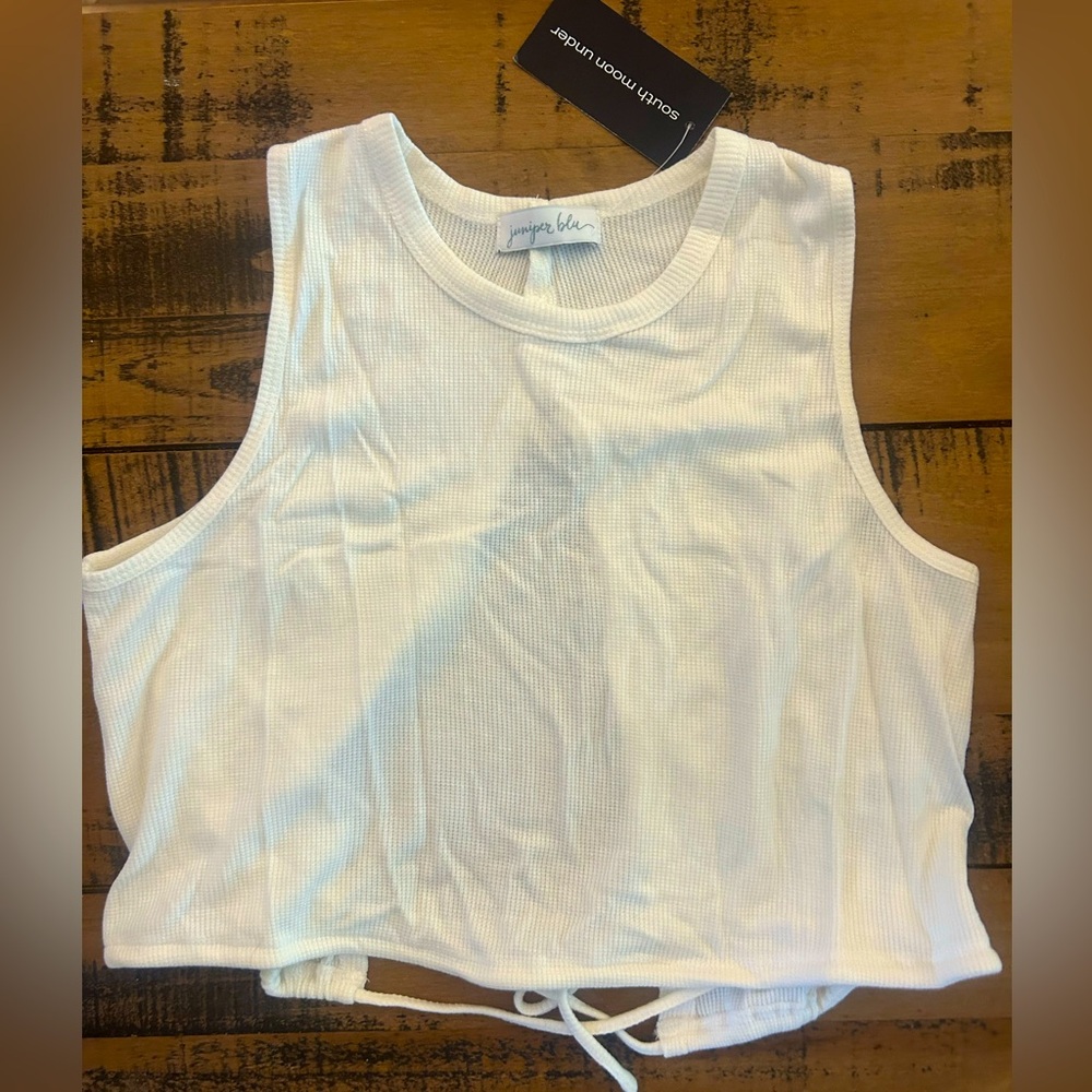 Open back crop top!